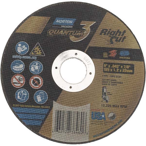 Cutoff Wheel: Type 1, 5
